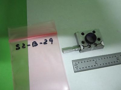 MICROSCOPE PART REICHERT AUSTRIA QUARTER WAVE SLIDE OPTICS AS IS BIN#S2-B-29
