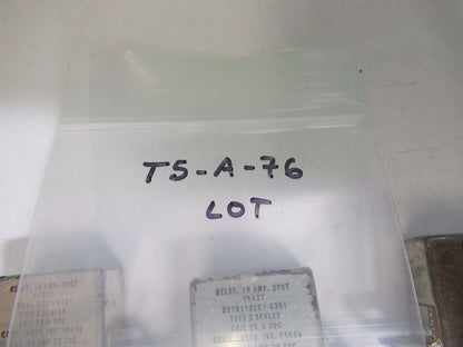 Lot Relay Electric Mil Spec Comm Instr