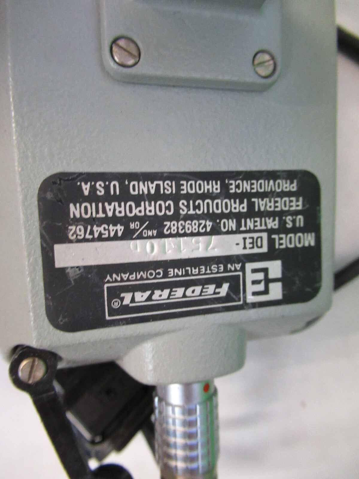 FEDERAL READOUT DISPLAY MAXUM  LINEAR SENSOR POSITION AS PICTURED S1-B-42
