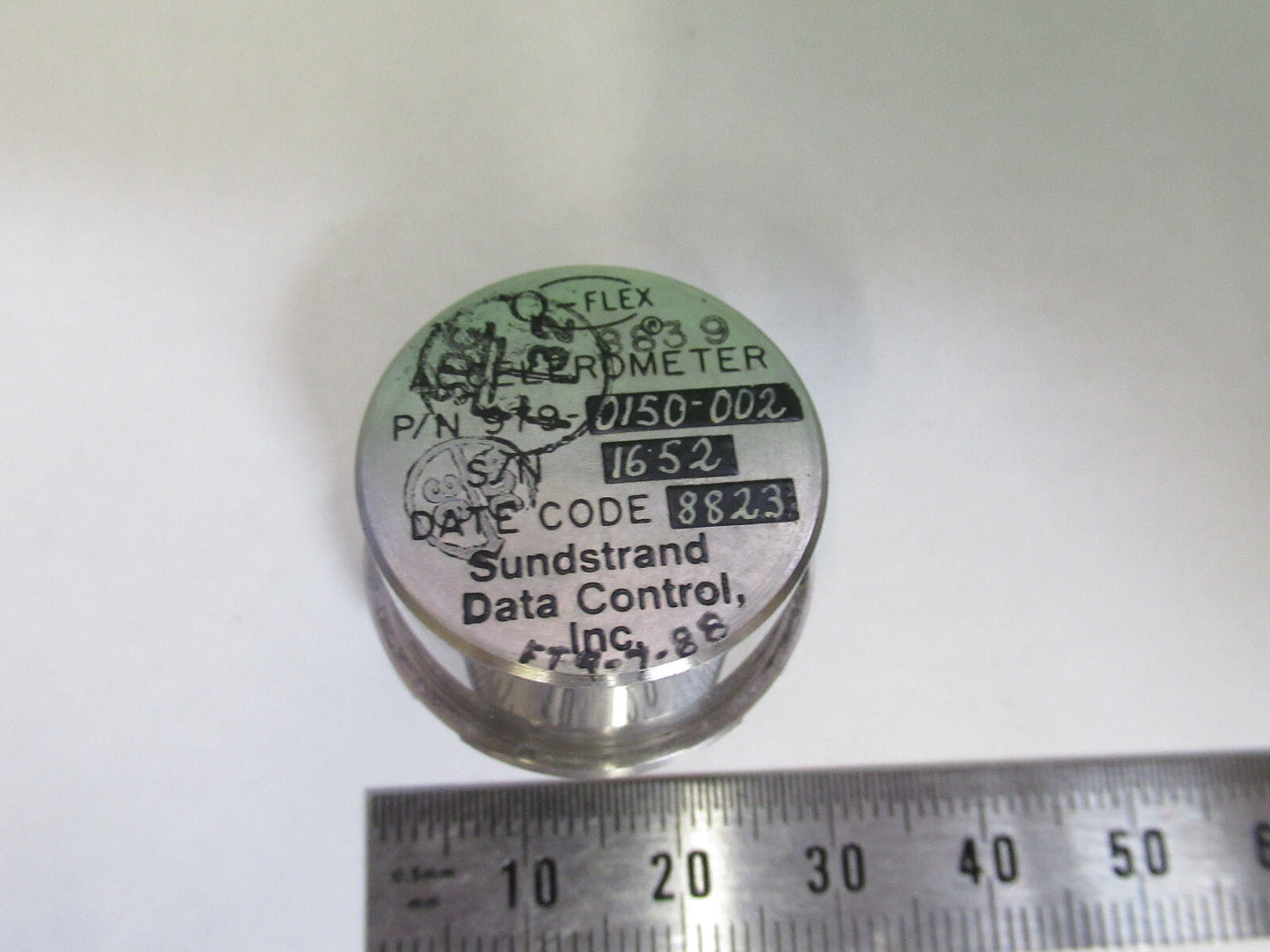 FOR PARTS Q-FLEX HONEYWELL SUNDSTRAND ACCELEROMETER SENSOR AS PICTURED X5-A-95