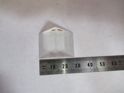 BAUSCH LOMB GLASS PRISM HEAD OPTICS MICROSCOPE PART AS PICTURED Y1-A-71