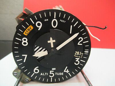 FOR PARTS ASSEMB GUTS ALTIMETER KOLLSMANS A4361710 AIRCRAFT AS PICTURED &F6-B-44