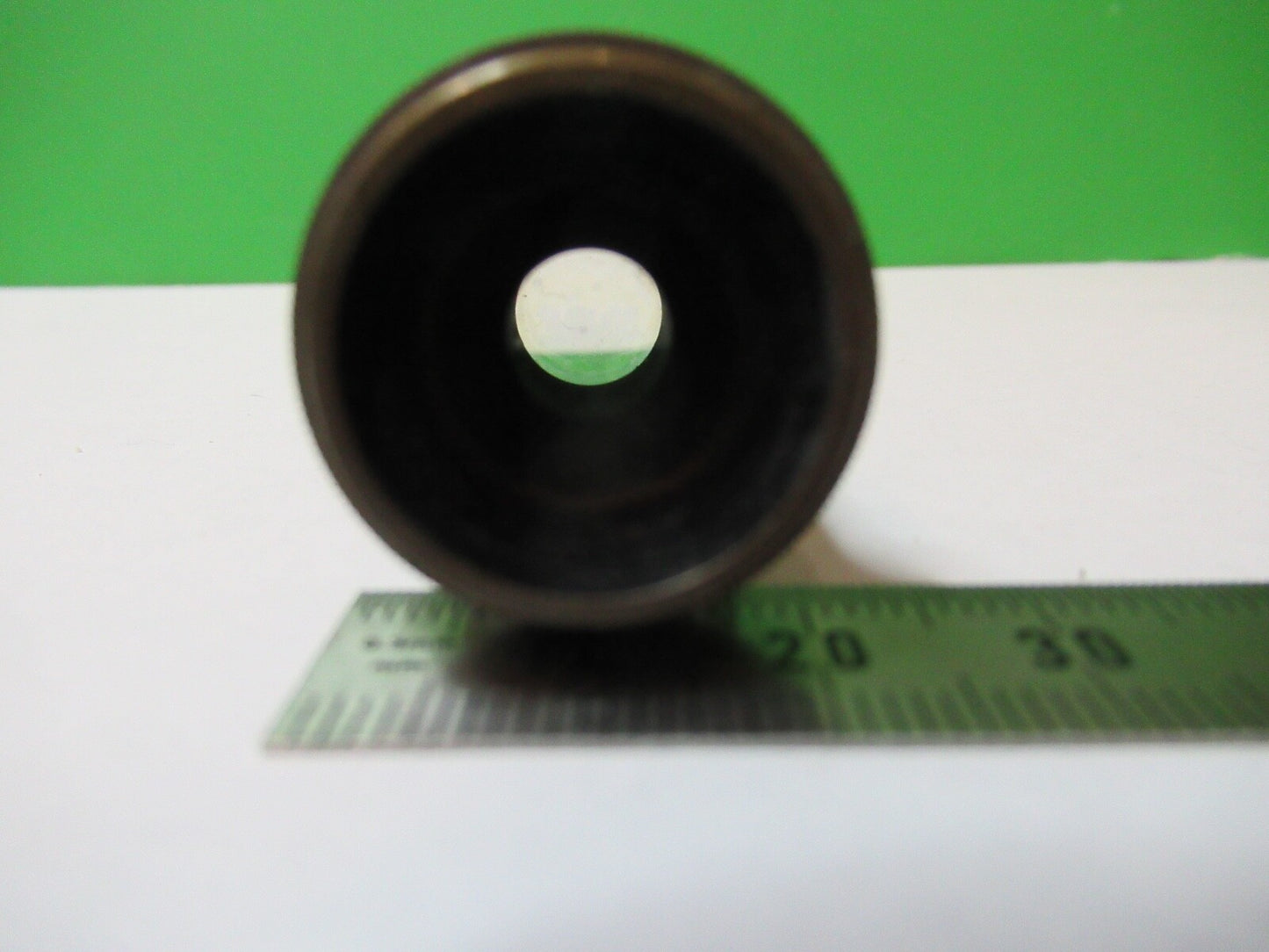 ANTIQUE ERNST LEITZ GERMANY "3" OBJECTIVE  MICROSCOPE PART AS PICTURED S2-C-101