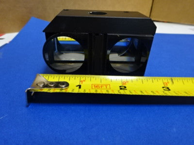 MICROSCOPE PART PRISM OPTICS for REICHERT AUSTRIA POLYVAR AS IS  #65-A-30