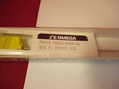 OMEGA K THERMOCOUPLE KMQSS-062U-12 TEMPERATURE SENSOR AS PICTURED &14-A-20