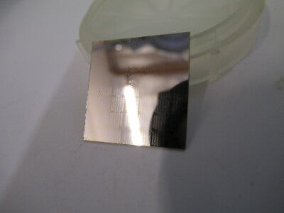 SAPPHIRE WAFER PLATINUM COATED with COMPONENTS AGILE BST AS PICTURED &79-A-38