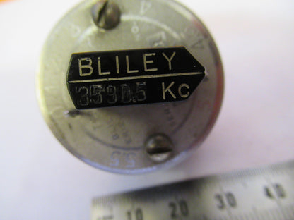 BLILEY RESONATOR QUARTZ CRYSTAL VF1 VARIABLE FREQUENCY AS PICTURED Y1-A-31