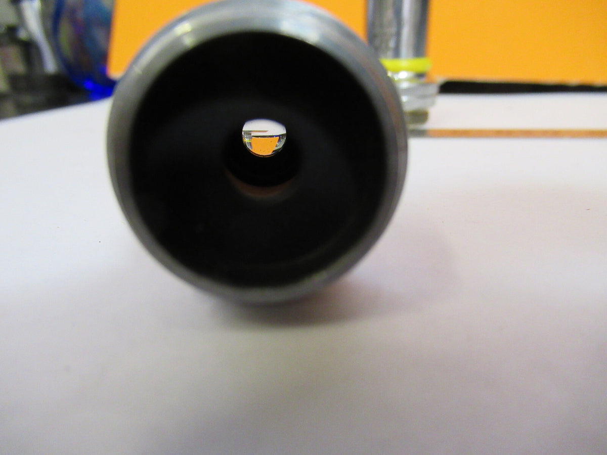 LOT CBS 43X 10X OBJECTIVE  LENS MICROSCOPE PART AS PICTURED Y1-A-68