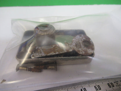 Lock & Key Wood Cabinet Germany Microscope Part