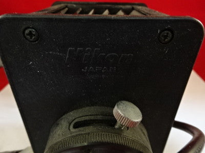 Microscope Spare Nikon Lamp Housing Illuminator Optics AS IS