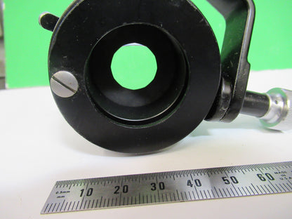 WILD M11 SWISS BINO CONDENSER +IRIS OPTICS MICROSCOPE PART AS PICTURED X5-A-65