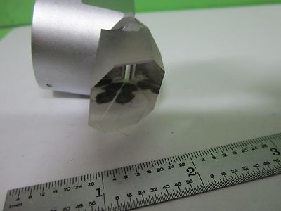 MICROSCOPE PART MOUNTED PRISM OPTICS AS IS BIN#S2-B-34