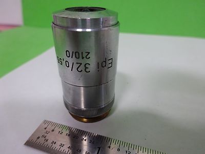 MICROSCOPE REICHERT AUSTRIA OBJECTIVE EPI 32X OPTICS AS IS BIN#Y4-23