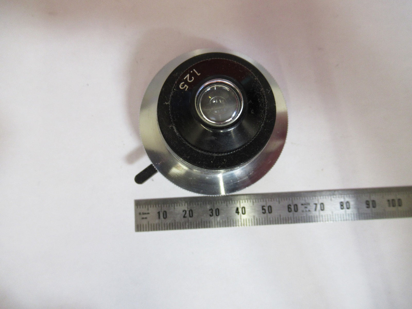 OLYMPUS JAPAN CONDENSER + IRIS OPTICS MICROSCOPE PART AS PICTURED T5-A-24
