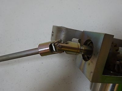 MDC HIGH VACUUM  MANIPULATOR ROTATOR ASSEMBLY STAINLESS STEEL AS IS BIN#TC-1-H