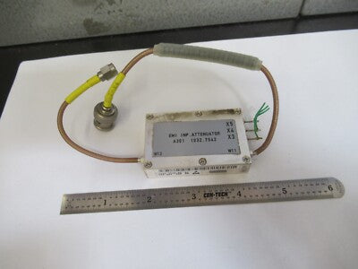 ROHDE SCHWARZ EMI INPUT ATTENUATOR 1032.7542 ESMI AS PICTURED &B9-A-04