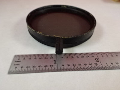 OPTICAL MOUNTED POLARIZER GLASS CANON 55 mm OPTICS AS IS BIN#P1-C-20