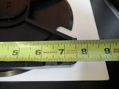 LEICA LEITZ ERGOPLAN STAGE 573008 ROTABLE MICROSCOPE PART AS PICTURED &Q6-A-16