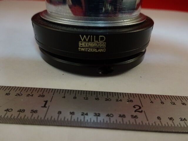 MICROSCOPE PART WILD HEERBRUGG SWISS M11 CONDENSER LENS OPTICS AS IS #Y6-A-01