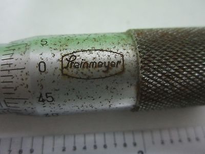 MICROMETER PREINMEYER GERMANY [moves freely] FOR LASER OPTICS AS IS BIN#S8-24