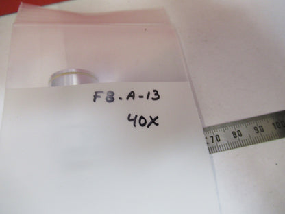 Industrial Bausch & Lomb 40X Lens Objective Microscope