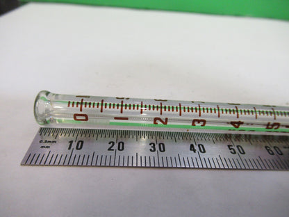 TEST TUBE ALOE 1 ML HEMATOCYTO BLOOD TEST MICROSCOPE PART AS PICTURED B7-B-08