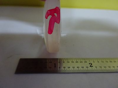 OPTICAL CONVEX LENS LASER OPTICS AS IS BIN#W7-21