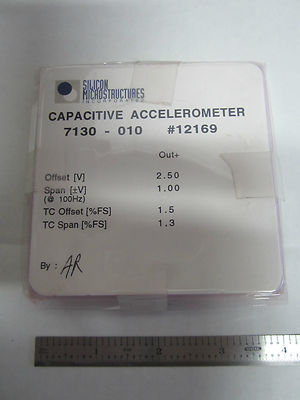 SILICON MICROSTRUCTURES CAPACITIVE ACCELEROMETER 7130-010