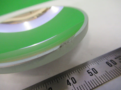 AUS JENA GERMANY MIRROR CONCAVE OPTICS MICROSCOPE PART AS PICTURED T2-A-59
