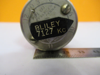 BLILEY RESONATOR QUARTZ CRYSTAL VF1 VARIABLE FREQUENCY AS PICTURED Y1-A-35