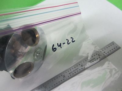MIKROSKOPTEIL HAUPTPLATTE + STRAHLTEILEROPTIK WIE BESEHEN BIN#64-22