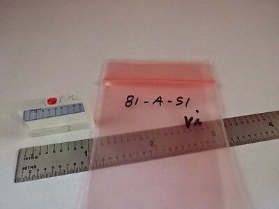 BESCHICHTETE DICHROITISCHE SPIEGELPLATTE OPTISCHE LASEROPTIK WIE BESEHEN &amp;81-A-51