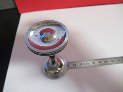 ANTIQUE BAUSCH LOMB KNOBS ASSEMBLY MICROSCOPE PART AS PICTURED Q2-53