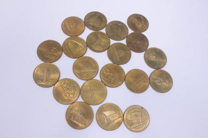 Landmarks of America Bronze Token Set