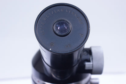 MICROSCOPE POLARIZING POL LEITZ WETZLAR GERMANY BERTRAND OPTICS AS IS B#top