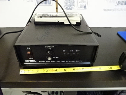Optical Oriel 6060 Spectral Lamp DC Power Supply with Lamp