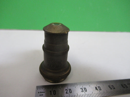 Rusty Antique Brass Spencer Lens Co. Objective Microscope Part