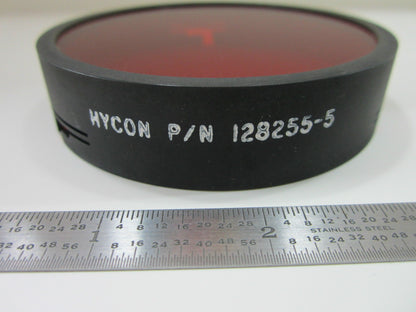 RED HYCOM MIL SPEC OPTICAL FILTER LASER OPTICS #D6-aa