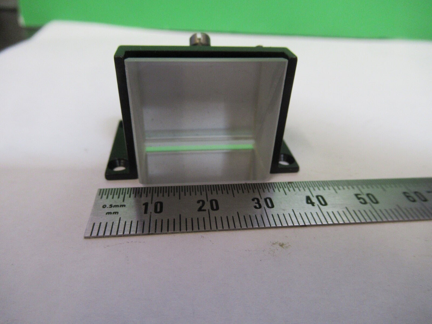 Bausch Lomb USA MOUNTED GLASS PRISM MICROSCOPE PART AS PICTURED Q9-FT-95