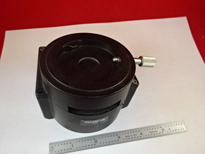 MICROSCOPE PART OLYMPUS JAPAN VERTICAL ILLUMINATOR PIECE OPTICS  B#Q1-A-04
