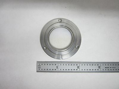MICROSCOPE PART POLYVAR REICHERT LEICA WINDOW OPTICS AS IS BIN#N9-22