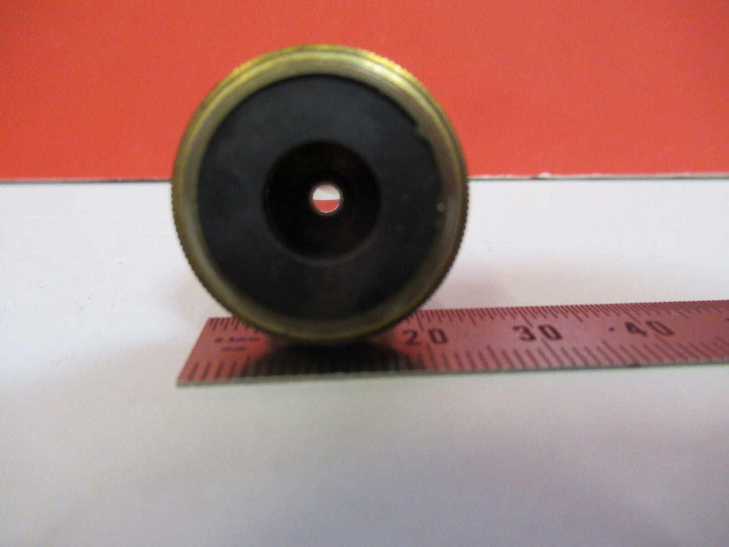 Antique Brass Koristka Italy Objective 8 Microscope Part