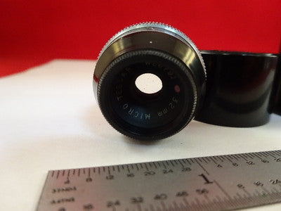 Microscope Part Tessar Bausch & Lomb Objective Lens 32 mm Optics