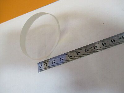 OPTICAL 50mm DIAMETER FLAT FUSED SILICA LASER OPTICS AS PICTURED P3-A-50A