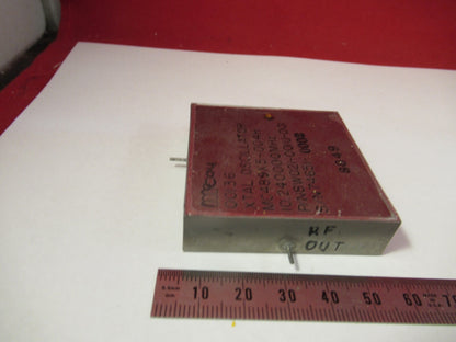 Quartz Oscillator McCOY Frequency 10.24 MHz Flight Unit GPS AS Pic