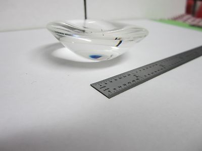 LARGE OPTICAL ANAMORPHIC CONVEX LENS LASER OR ILLUMINATOR OPTICS AS IS BIN#L2-12