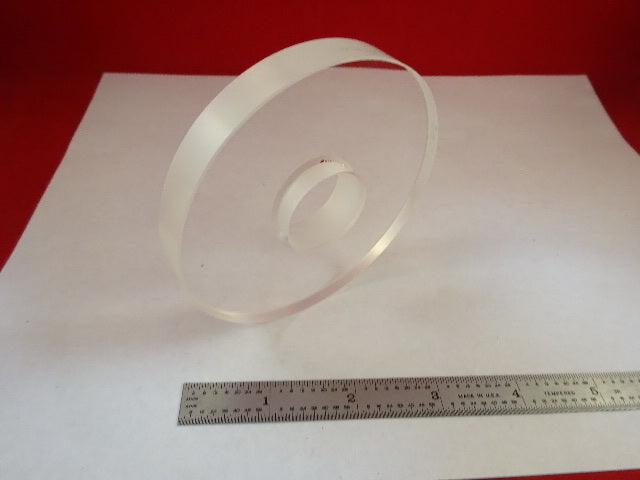 Optical Round Pl-cx PlanO Convex Donut Lens [chips] Laser Optics