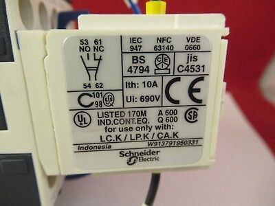 TELEMECANIQUE FRANCE K3-K3A 24V CONTACTOR CONTROL SYSTEMS AS PICTURED &FT-4-05
