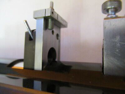 ANTIQUE BAUSCH LOMB POL TUBUS + SLIDES MICROSCOPE PART AS PICTURED &P5-A-69
