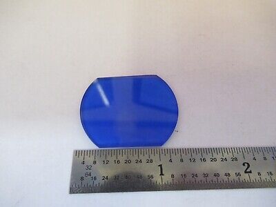 ZEISS GERMANY STEREO BLUE FILTER LENS MICROSCOPE OPTICS PC AS PICTURED &3K-A-73